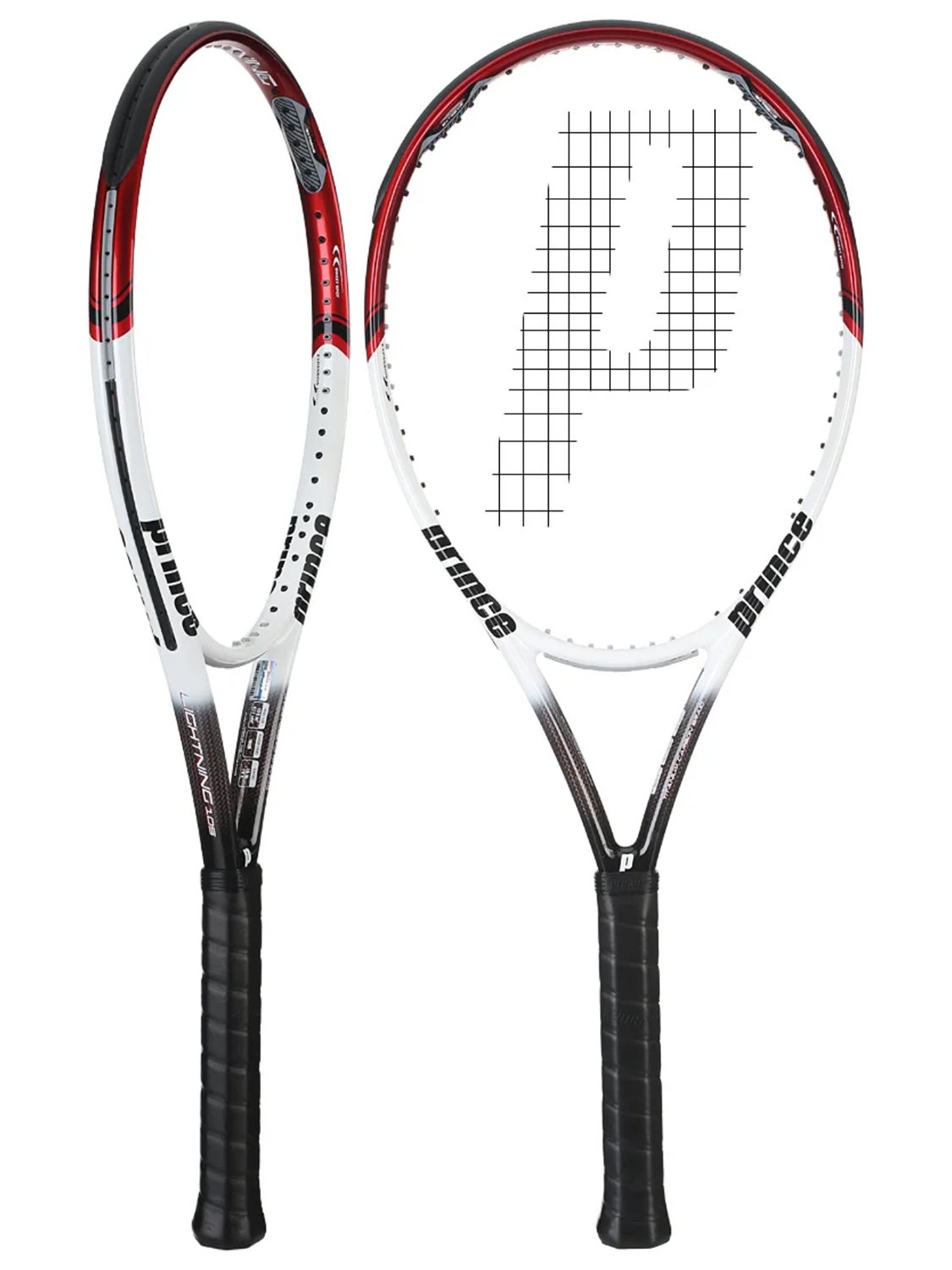 Prince Men's Thunder 110 Tennis Racquet, Mid Plus, Volt