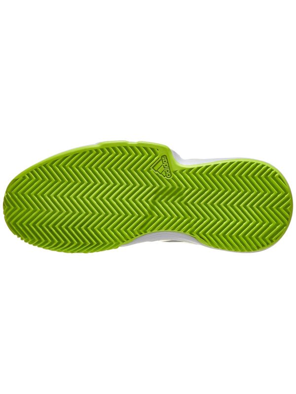 Adidas Court Jam xJ Junior Shoe - Blue Green_4 Adidas Court Jam xJ Junior Shoe - Blue/Green