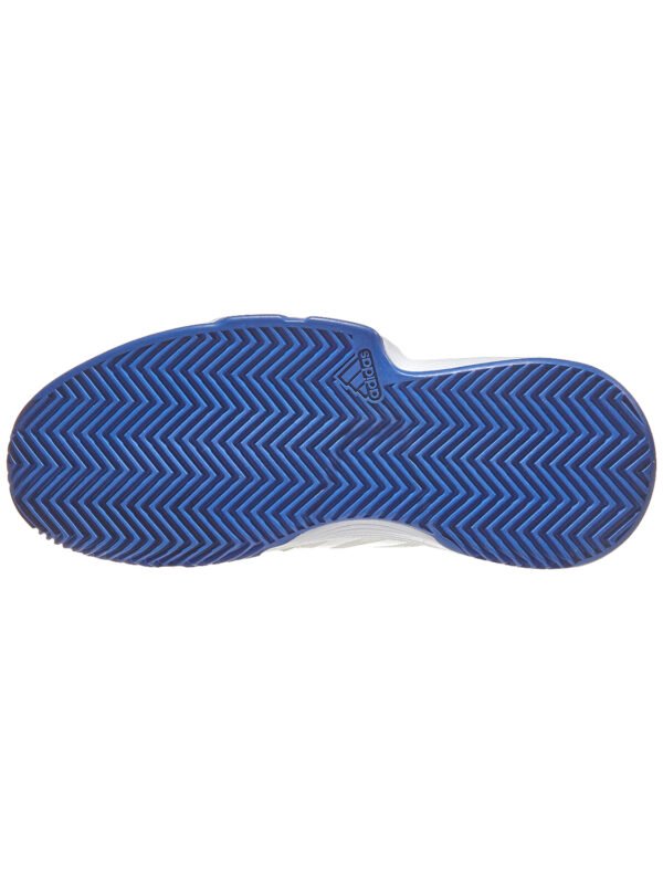 Adidas Court Jam xJ Junior Shoe - Off White/Blue