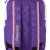 Babolat Club Junior Tennis Backpack- White Purple_3 Babolat Club Junior Tennis Backpack- White/Purple