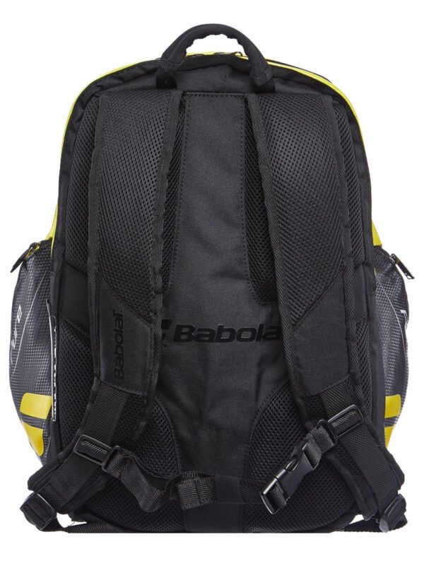 Babolat Pure Aero Backpack Bag - Yellow Black_2 Babolat Pure Aero Backpack Bag - Yellow/Black