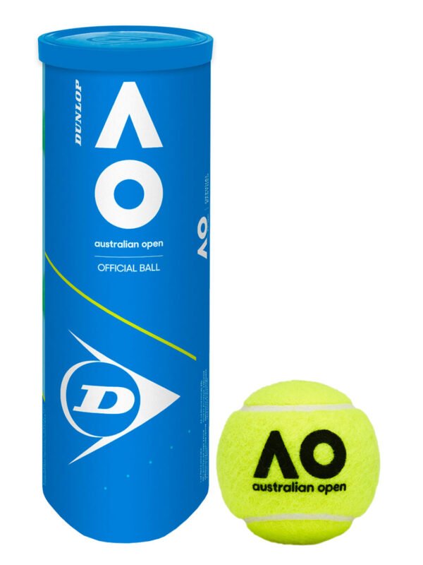 Dunlop Australian Open Tennis Ball - Can of 3 Balls Dunlop Australian Open Tennis Ball - Can of 3 Balls