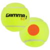 Gamma 60 Orange Dot Balls (Can of 3 Balls) - For Juniors 9 - 11 Years Old_2 Gamma 60' Orange Dot Balls (Can of 3 Balls) - For Juniors 9 - 11 Years Old