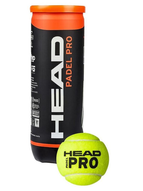 Head Padel PRO Balls – Can of 3 Balls_1 Head Padel PRO Balls – Can of 3 Balls
