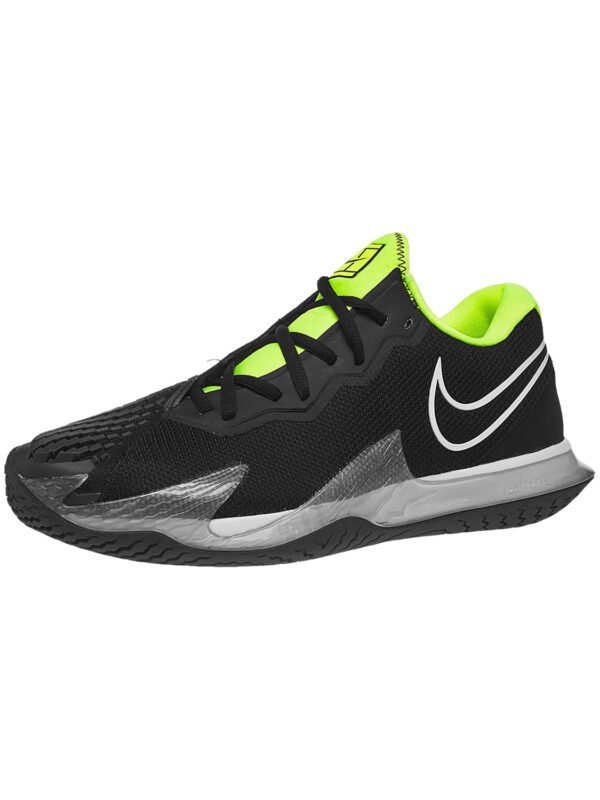 Nike Air Zoom Vapor Cage 4 Bk_1 Nike Air Zoom Vapor Cage 4 Men's Shoe - Black/Volt