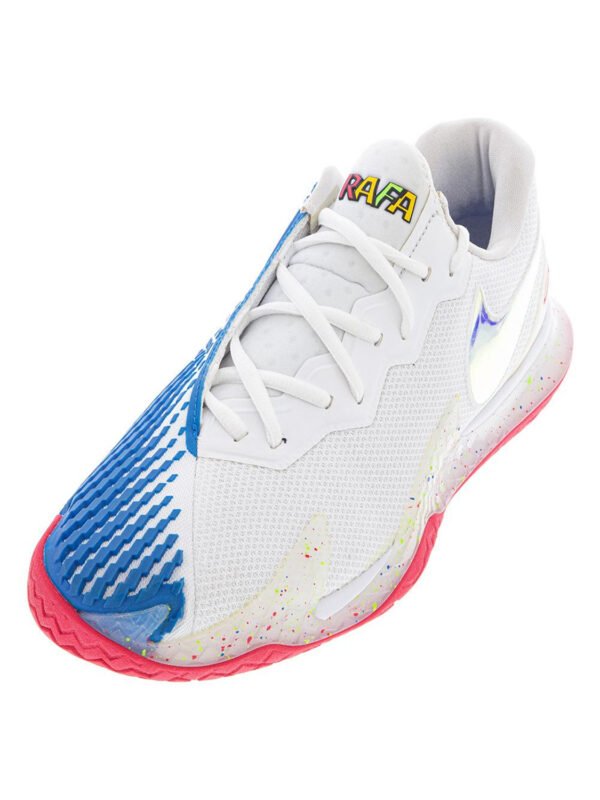 Nike Air Zoom Vapor Cage 4 Mens Shoe - White Blue_2 Nike Air Zoom Vapor Cage 4 Men's Shoe - White/Blue