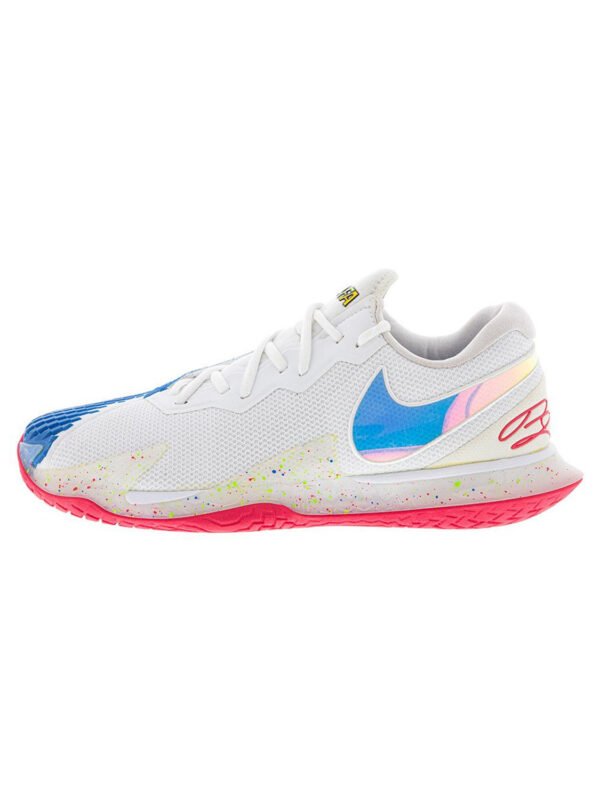 Nike Air Zoom Vapor Cage 4 Mens Shoe - White Blue_3 Nike Air Zoom Vapor Cage 4 Men's Shoe - White/Blue