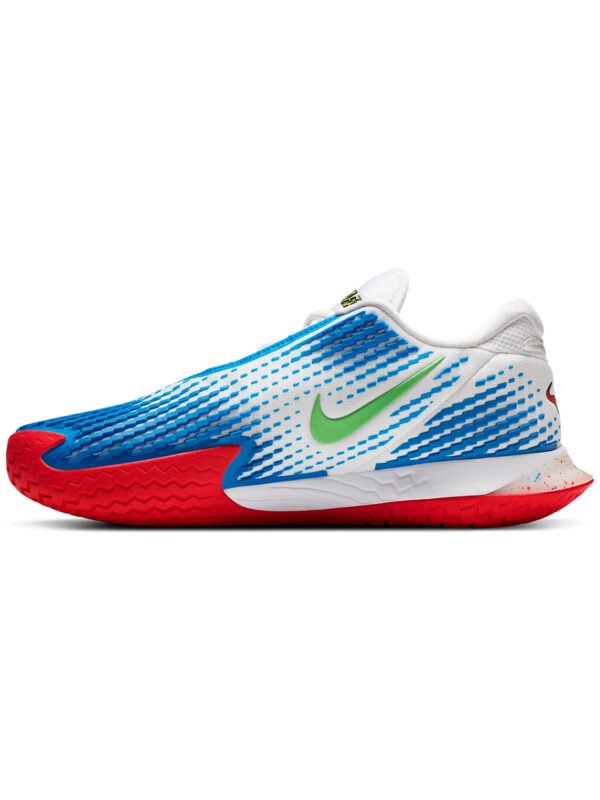 Nike Air Zoom Vapor Cage 4 Mens Shoe - White Blue_4 Nike Air Zoom Vapor Cage 4 Men's Shoe - White/Blue