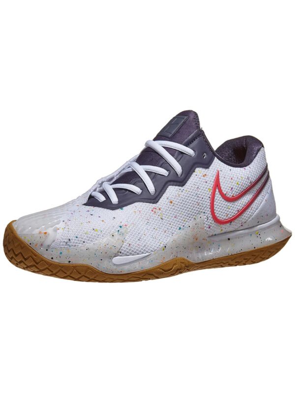 Nike Air Zoom Vapor Cage 4 Mens Shoe - White Crimson_1 Nike Air Zoom Vapor Cage 4 Men's Shoe - White/Crimson