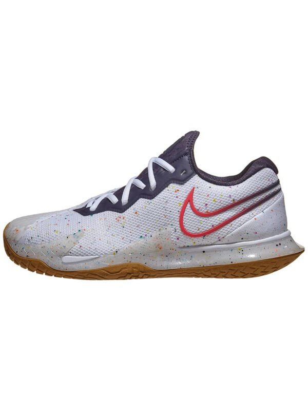Nike Air Zoom Vapor Cage 4 Mens Shoe - White Crimson_2 Nike Air Zoom Vapor Cage 4 Men's Shoe - White/Crimson