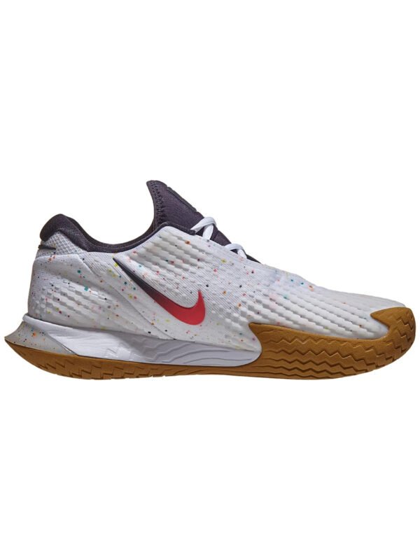Nike Air Zoom Vapor Cage 4 Mens Shoe - White Crimson_3 Nike Air Zoom Vapor Cage 4 Men's Shoe - White/Crimson