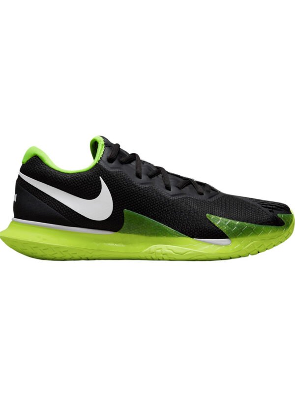 Nike Air Zoom Vapor Cage 4 Rafa Mens Shoe - Black Volt_2 Nike Air Zoom Vapor Cage 4 Rafa Men's Shoe - Black/Volt