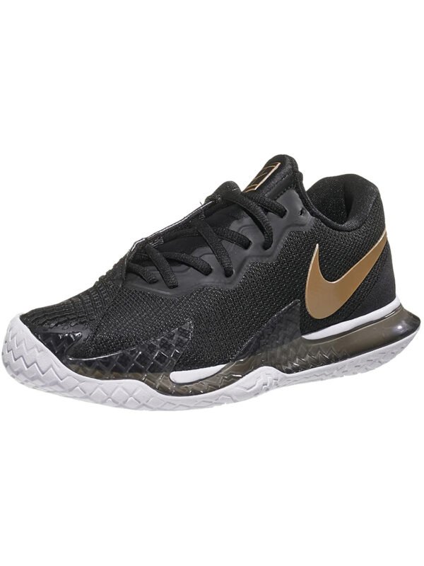 Nike Air Zoom Vapor Cage 4 Womens Shoe - Black Metallic_1 Nike Air Zoom Vapor Cage 4 Women's Shoe - Black/Metallic