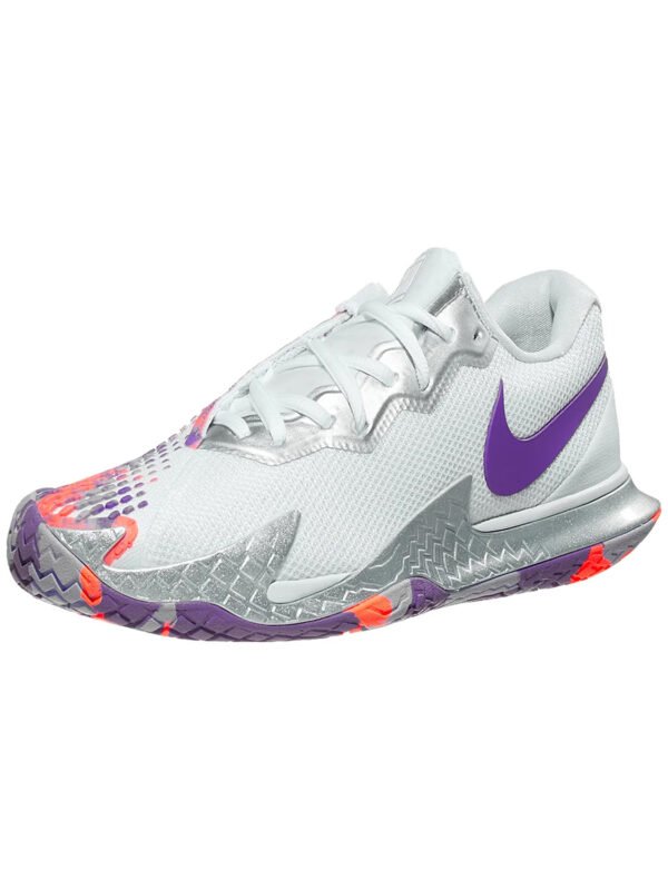 Nike Air Zoom Vapor Cage 4 Womens Shoe - White Purple_1 Nike Air Zoom Vapor Cage 4 Women's Shoe - White/Purple