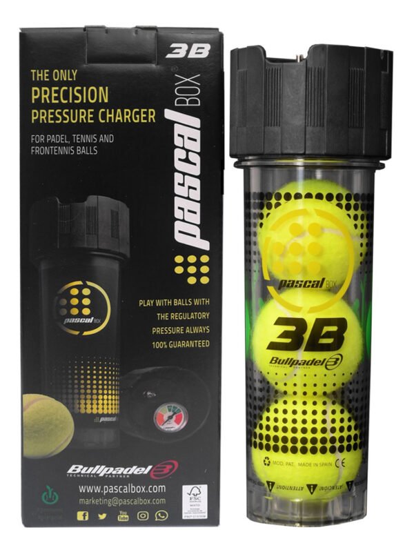 Pascal Box 3B - Balls Saver For Tennis - Padel - Frontenis_1 Pascal Box 3B - Balls Saver For Tennis - Padel - Frontenis