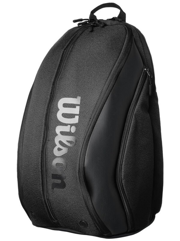 Wilson Federer DNA Backpack Bag - Black Sec_1 Wilson Federer DNA Backpack Bag - Black