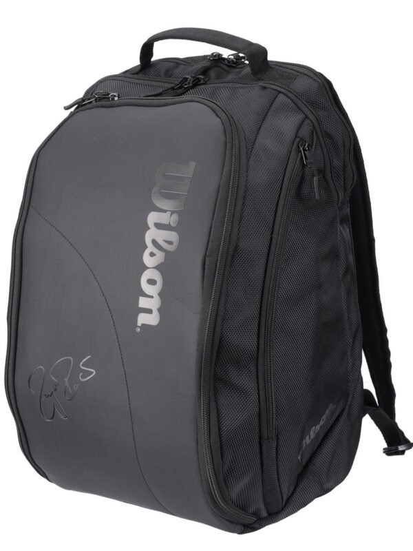 Wilson Federer DNA Backpack Bag - Black_1 Wilson Federer DNA Backpack Bag - Black