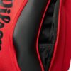 Wilson Federer DNA Backpack Bag - Red Black_5 Wilson Federer DNA Backpack Bag - Red