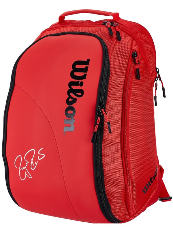 Wilson Federer DNA Backpack Bag - Red_1 Wilson Federer DNA Backpack Bag - Red