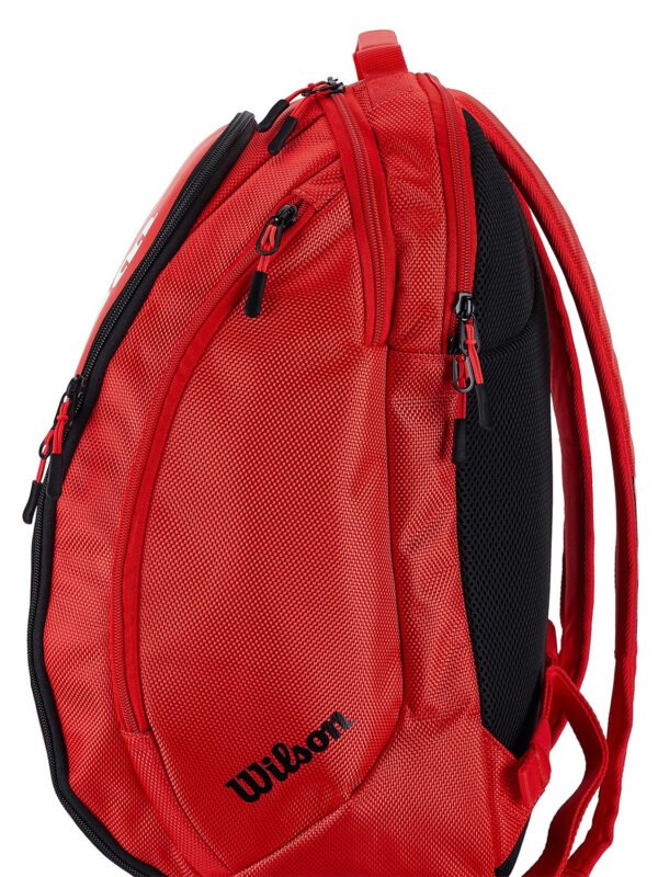 Wilson Federer DNA Backpack Bag - Red_2 Wilson Federer DNA Backpack Bag - Red