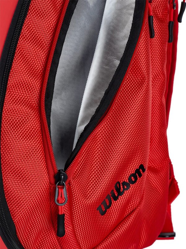 Wilson Federer DNA Backpack Bag - Red_6 Wilson Federer DNA Backpack Bag - Red