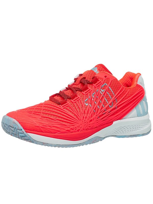 Wilson Kaos Womens Shoes - Red Coral White_1 Wilson Kaos Women's Shoes - Red Coral/White