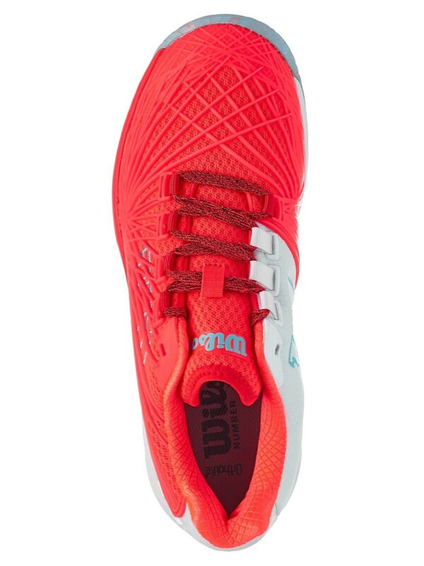 Wilson Kaos Womens Shoes - Red Coral White_4 Wilson Kaos Women's Shoes - Red Coral/White