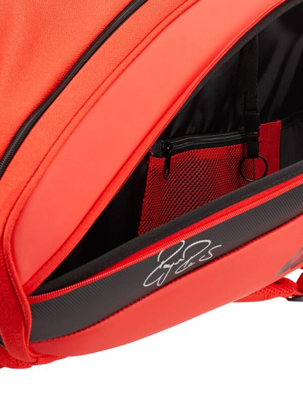 Wilson RF DNA 12 Pack Tennis Bag - Red_5 Wilson RF DNA 12 Pack Tennis Bag - Red