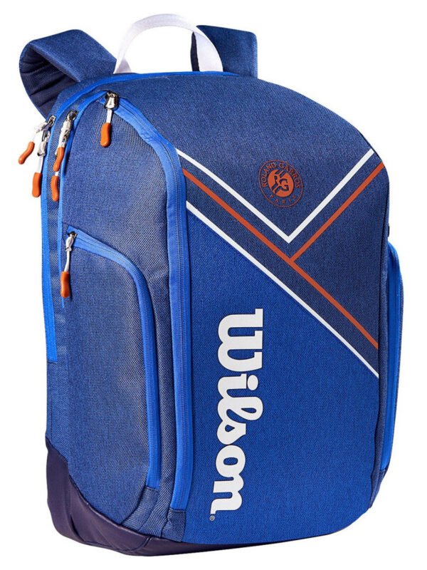 Wilson Roland Garros Backpack Bag - Blue_1 Wilson Roland Garros Backpack Bag - Blue