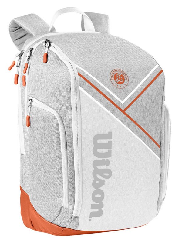 Wilson Roland Garros Backpack Bag - Grey_1 Wilson Roland Garros Backpack Bag - Grey