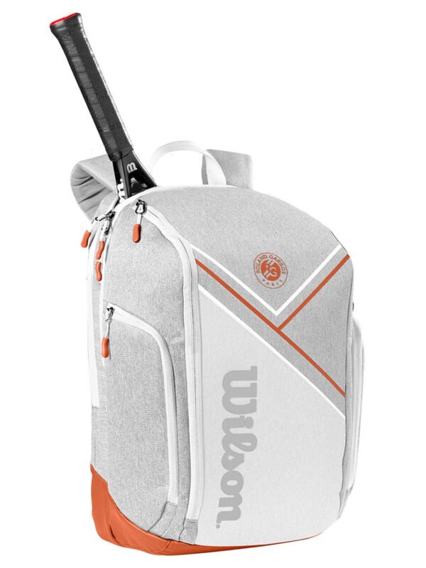 Wilson Roland Garros Backpack Bag - Grey_2 Wilson Roland Garros Backpack Bag - Grey