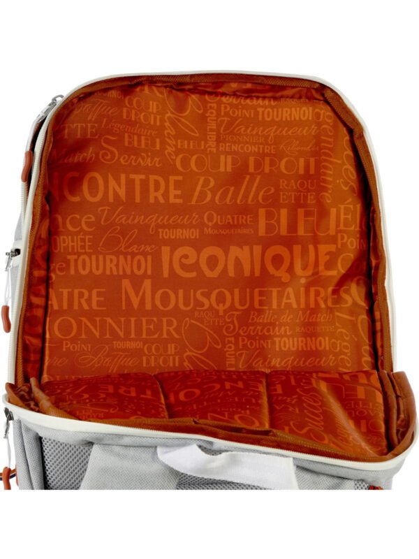 Wilson Roland Garros Backpack Bag - Grey_5 Wilson Roland Garros Backpack Bag - Grey