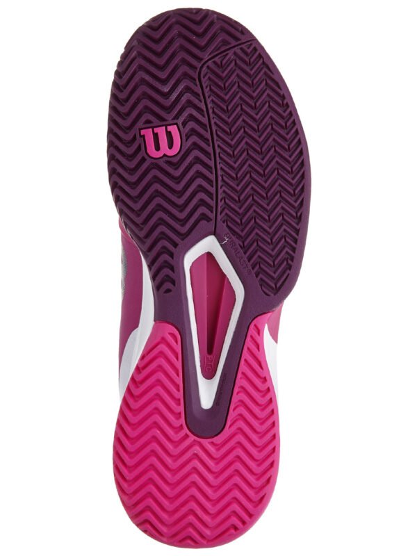 Wilson Rush Pro Womens Shoe - Berry_5 Wilson Rush Pro Women's Shoe - Berry