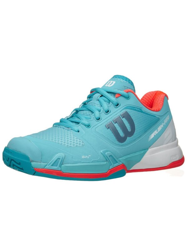 Wilson Rush Pro Womens Shoe - Blue_1 Wilson Rush Pro Women's Shoe - Blue