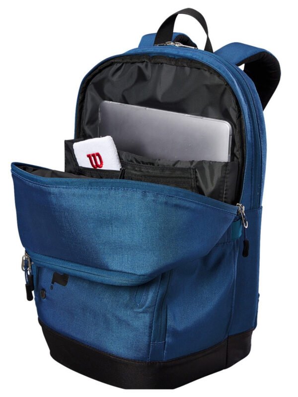 Wilson Tour Ultra Tennis Backpack Bag - Blue_5 Wilson Tour Ultra Tennis Backpack Bag - Blue