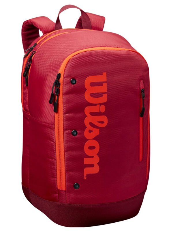 Wilson Tour Ultra Tennis Backpack Bag - Red_1 Wilson Tour Ultra Tennis Backpack Bag - Red