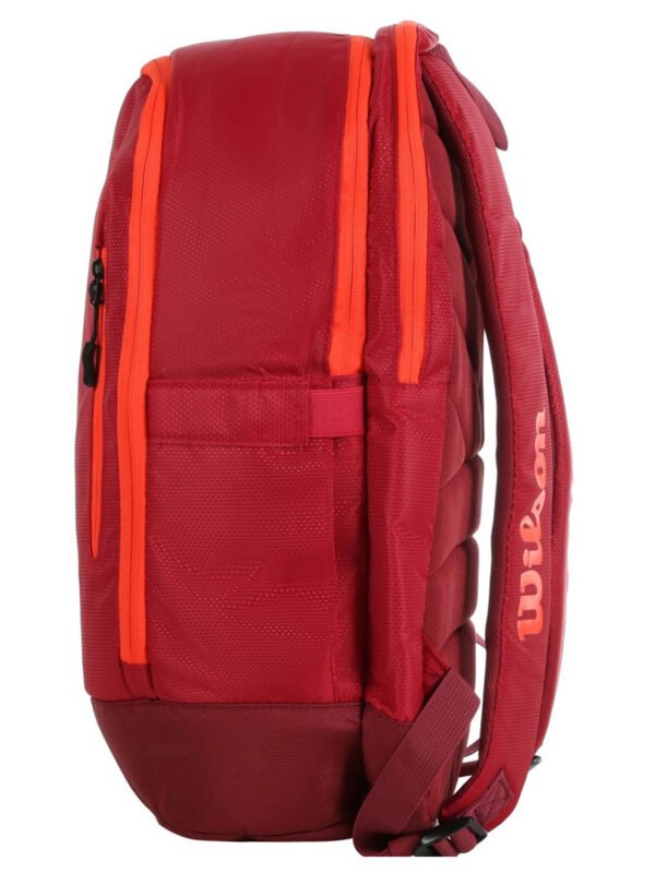 Wilson Tour Ultra Tennis Backpack Bag - Red_4 Wilson Tour Ultra Tennis Backpack Bag - Red