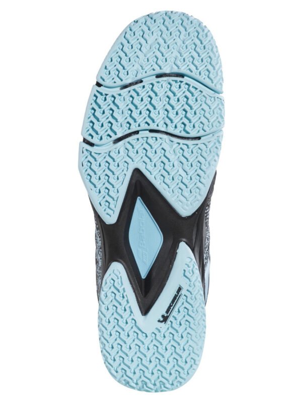 Womens Babolat Sensa Padel All Court Shoe - Black Blue_3 Women's Babolat Sensa Padel All Court Shoe - Black/Blue