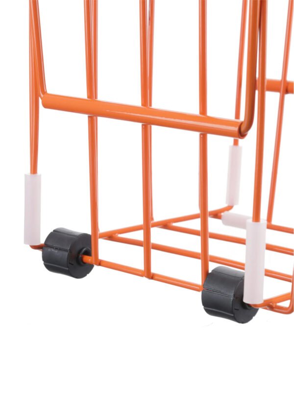 Gamma Ballhopper Hi-Rise wWheels 75 Balls Orange_4 Gamma Pick Up Basket (75 Balls) - With Wheels