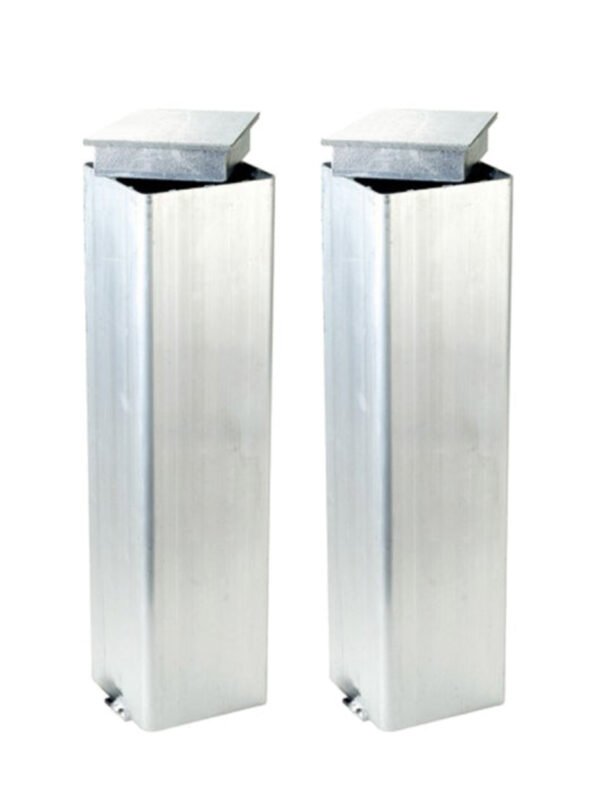 Haspo Tennis Posts Square for Outdoor and Indoor Courts