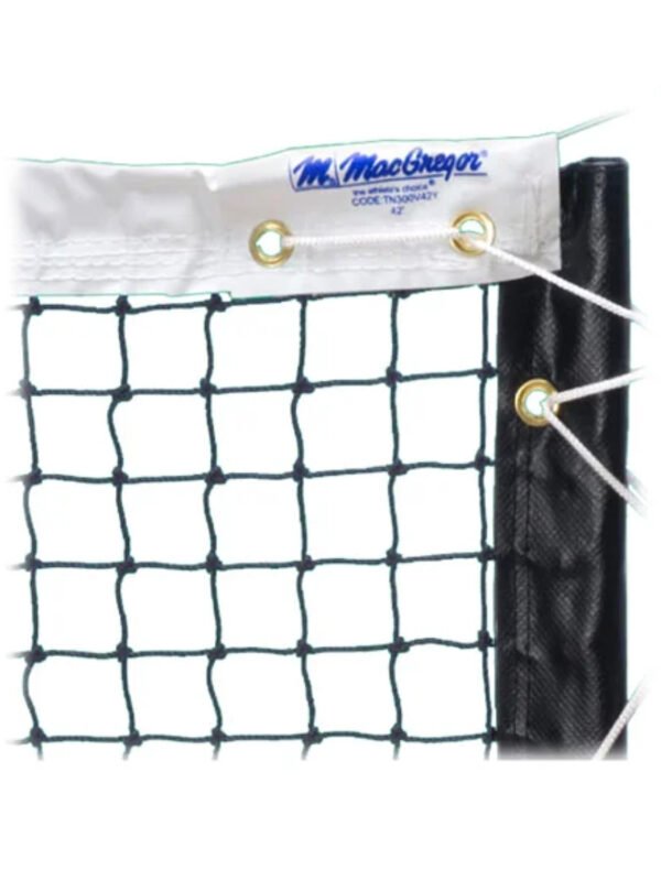MacGregor Super Pro 5000 Tennis Net - 3.6 mm