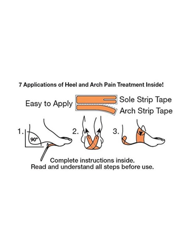 Mueller PFTape Systems - Plantar Fasciitis 7 Strips_5 Mueller PFTape Systems - Plantar Fasciitis (7 Strips)