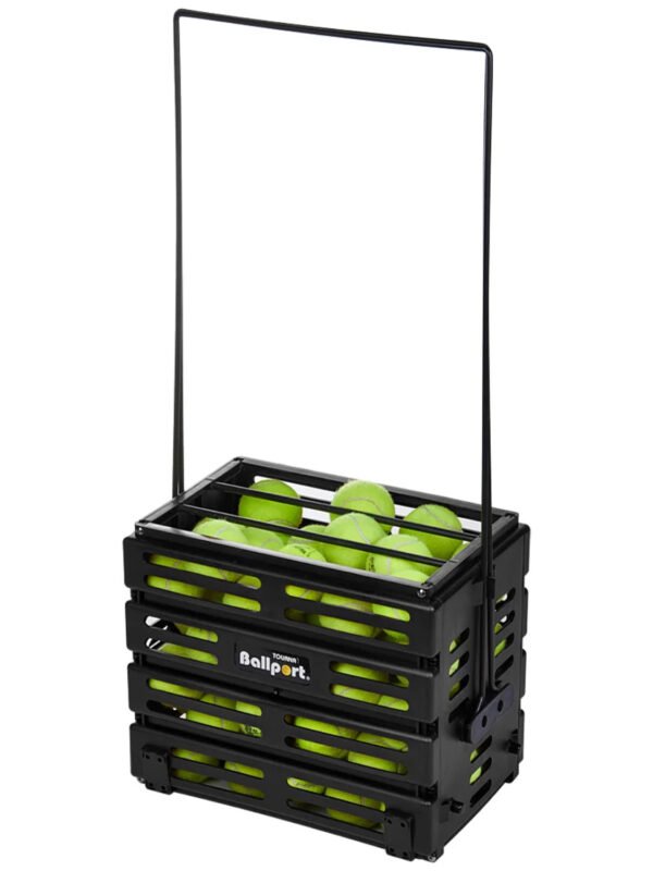 Tourna Ballport 80 Deluxe - Black - With Wheels_1 Tourna Ballport 80 Deluxe - Black / With Wheels