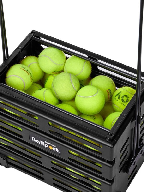 Tourna Ballport 80 Deluxe - Black - With Wheels_5 Tourna Ballport 80 Deluxe - Black / With Wheels