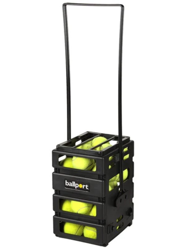 Tourna Sampras Ball Port 36 - Black_1 Tourna Sampras Ball Port 36 - Black