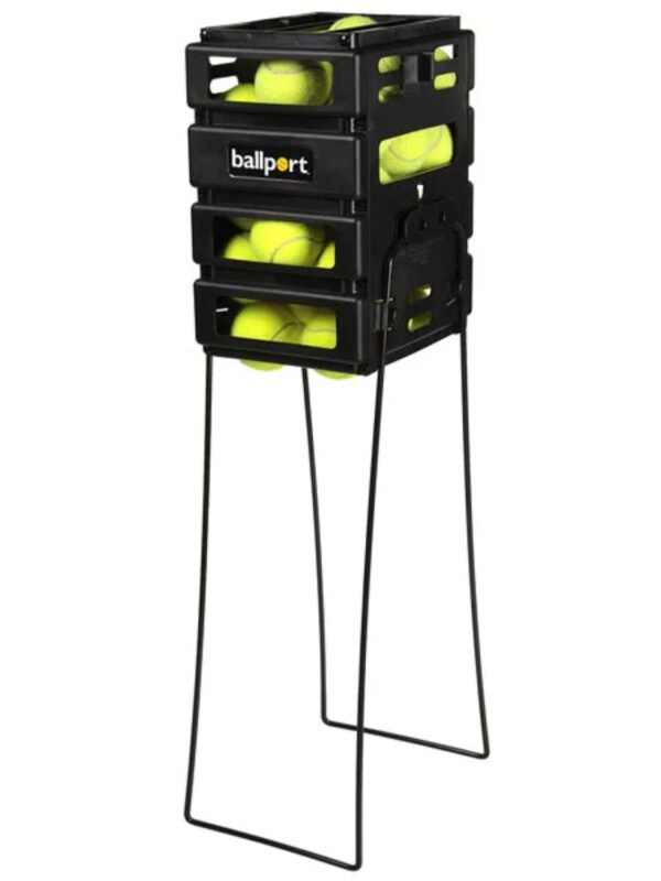 Tourna Sampras Ball Port 36 - Black_2 Tourna Sampras Ball Port 36 - Black